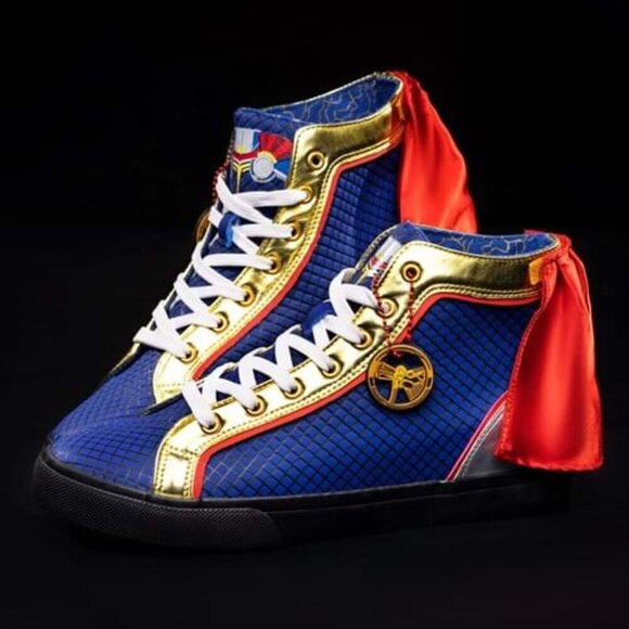 Mens Marvel Thor God of Thunder Shoes Sneakers Size: 11 NEW - Picture 1 of 16